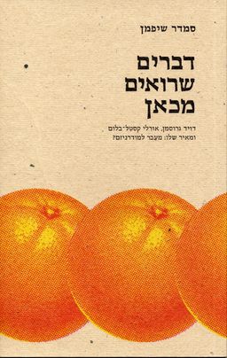 דברים שרואים מכאן - דויד גרוסמן, אורלי קסטל-בלום ומאיר שלו: מעבר למודרניזם? - סמדר שיפמן