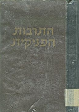 התרבות הפיניקית / ג קונטנו