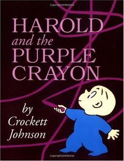 Harold and the Purple Crayon 50th Anniversary Edition (Purple Crayon Books) / Crockett Johnson