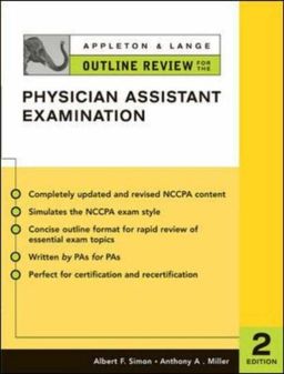 Appleton & Lange Outline Review for the Physician Assistant Examination - Albert Simon