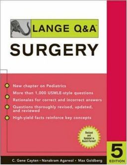 Lange Q&A  Surgery, Fifth Edition - C. Cayten