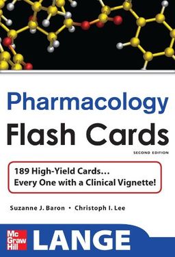 Lange Pharmacology Flash Cards - Suzanne Baron