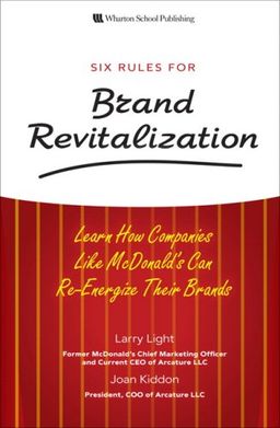Six Rules for Brand Revitalization: Learn How Companies Like McDonald's Can Re-Energize Their Brands / Larry Light