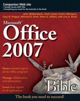 Office 2007 Bible / John Walkenbach