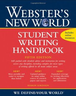 Webster's New World Student Writing Handbook - Sharon Sorenson Webster's New World Student Writing Handbook - Sharon Sorenson