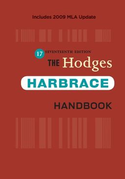 The Hodges Harbrace Handbook, 2009 MLA Update Edition / Cheryl Glenn The Hodges Harbrace Handbook, 2009 MLA Update Edition / Cheryl Glenn