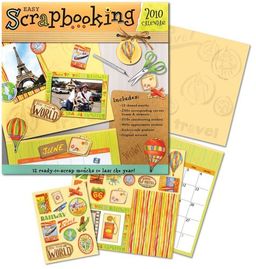 Easy Scrapbooking: 2010 Wall Calendar / Accord Publishing Easy Scrapbooking: 2010 Wall Calendar / Accord Publishing