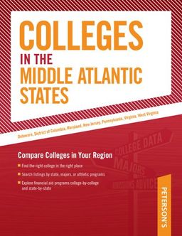 Colleges in the Middle Atlantic States (Peterson's Colleges in the Middle Atlantic States) - Peterson's