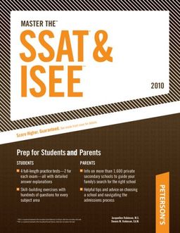 Master the SSAT & ISEE (Master the Ssat and Isee) - Peterson's