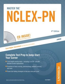 Master the NCLEX-PN (w/CD) 4th Edition (Master the Nclex- Pn Certification Exams) - Lorna Aliperti
