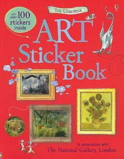 The Usborne Art Sticker Book / Sarah Courtauld