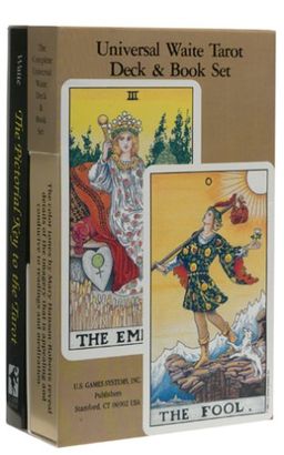 Universal Waite Tarot Deck and Book Set / Arthur Edward Waite