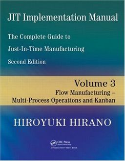 JIT Implementation Manual -- The Complete Guide to Just-In-Time Manufacturing: Volume 3 -- Flow Manufacturing -- Multi-Process Operations and Kanban - Hiroyuki Hirano