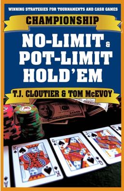 Championship No-Limit & Pot-Limit Hold'em - Tom McEvoy