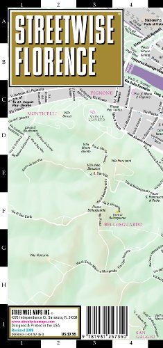 Streetwise Florence Map - Laminated City Center Street Map of Florence, Italy - Folding pocket size travel map with train tracks & stations / Streetwise Maps Streetwise Florence Map - Laminated City Center Street Map of Florence, Italy - Folding pocket size travel map with train tracks & stations / Streetwise Maps