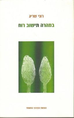 במהרה תישוב רוח - רומן דרמתי / רוני שריג
