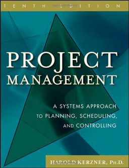 Project Management: A Systems Approach to Planning, Scheduling, and Controlling <g:plusone href="http://www.books-by-isbn.com/0-470/0470278706-Project-Management-A-Systems-Approach-to-Planning-Scheduling-and-Controlling-0-470-27870-6.html" count="fal / Harold Kerzner