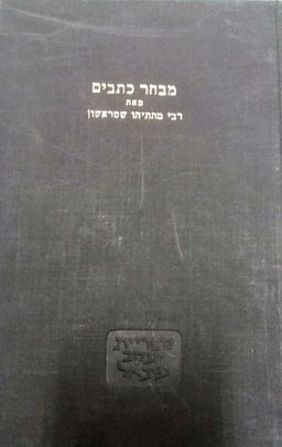מבחר כתבים / רבי מתתיהו שטראשון